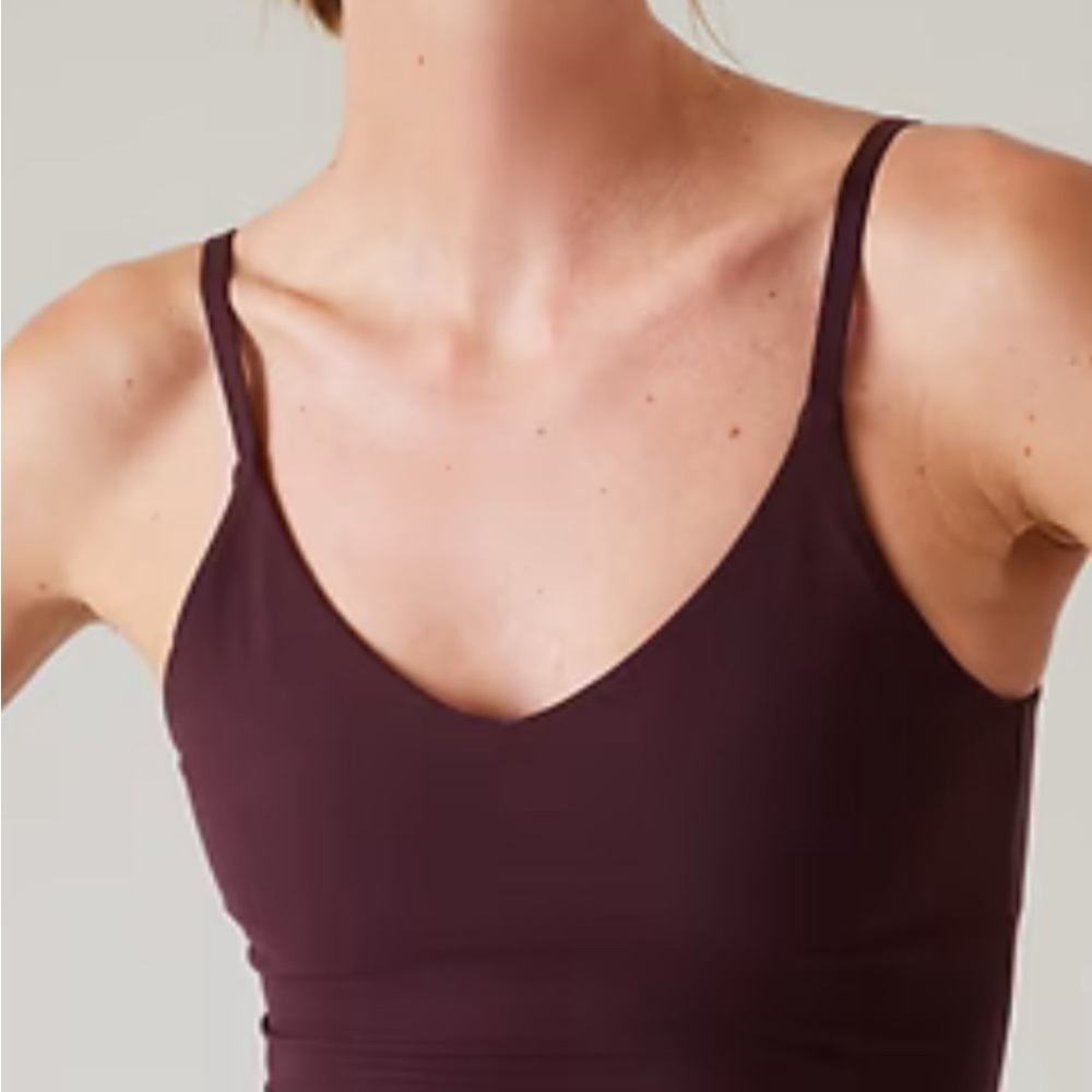 ATHLETA ELATION V-NECK LONGLINE BRA - NWT - Large (sold out)